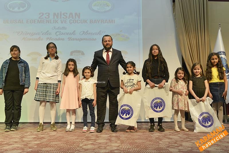 23 Nisan'da Çocuklar Duygularını Resimlere Yansıttı 17