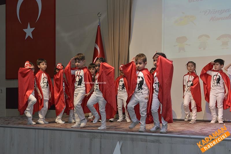 23 Nisan'da Çocuklar Duygularını Resimlere Yansıttı 22