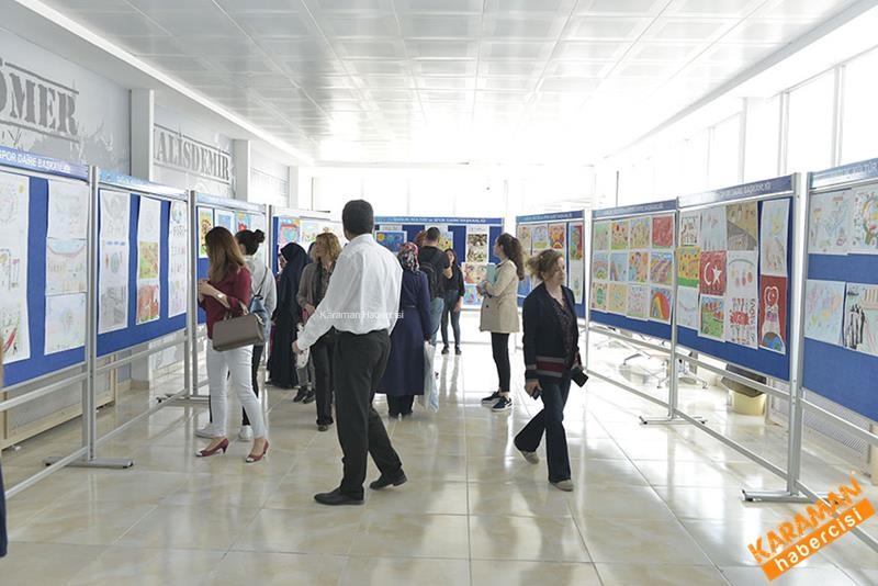 23 Nisan'da Çocuklar Duygularını Resimlere Yansıttı 27