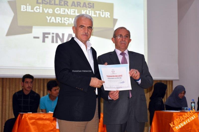 Liseler Arası Genel Kültür ve Bilgi Yarışmasının Finali Bitti 3