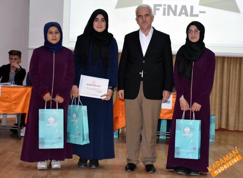 Liseler Arası Genel Kültür ve Bilgi Yarışmasının Finali Bitti 4