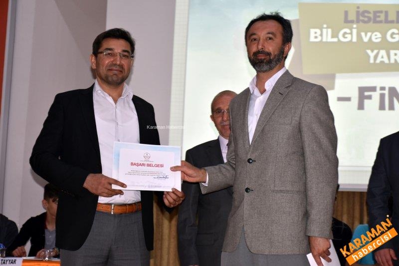 Liseler Arası Genel Kültür ve Bilgi Yarışmasının Finali Bitti 8