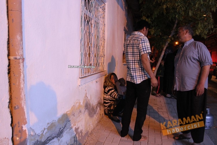 Karaman’da Ev Yangını 11