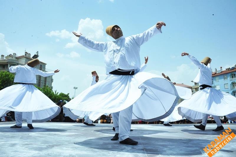 HZ.Mevlana Temsili Törenle Karaman'dan Uğurlandı 1