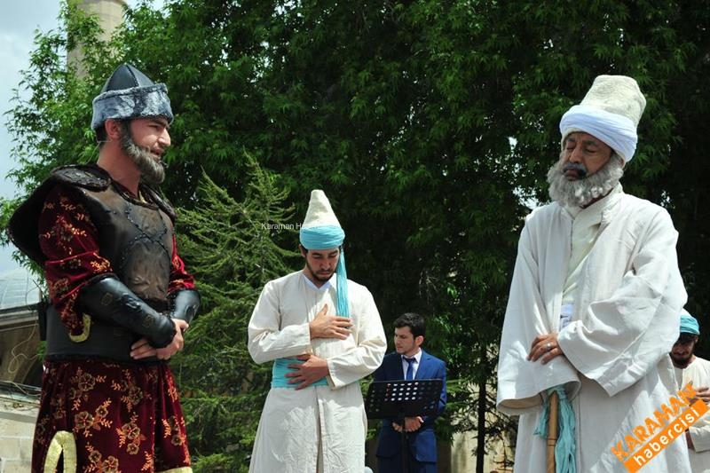 HZ.Mevlana Temsili Törenle Karaman'dan Uğurlandı 10