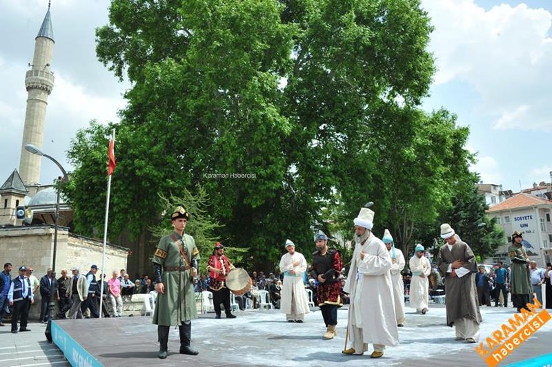 HZ.Mevlana Temsili Törenle Karaman'dan Uğurlandı 11