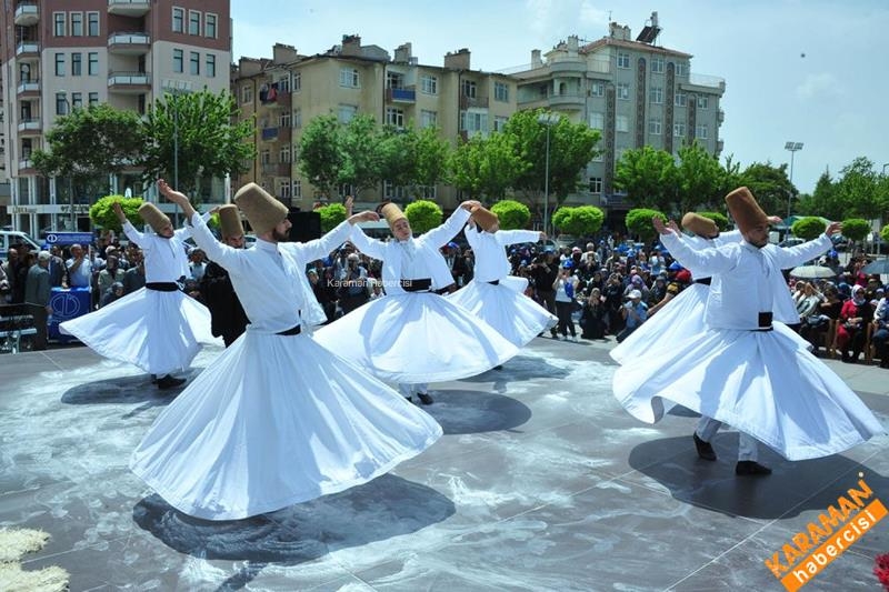 HZ.Mevlana Temsili Törenle Karaman'dan Uğurlandı 3