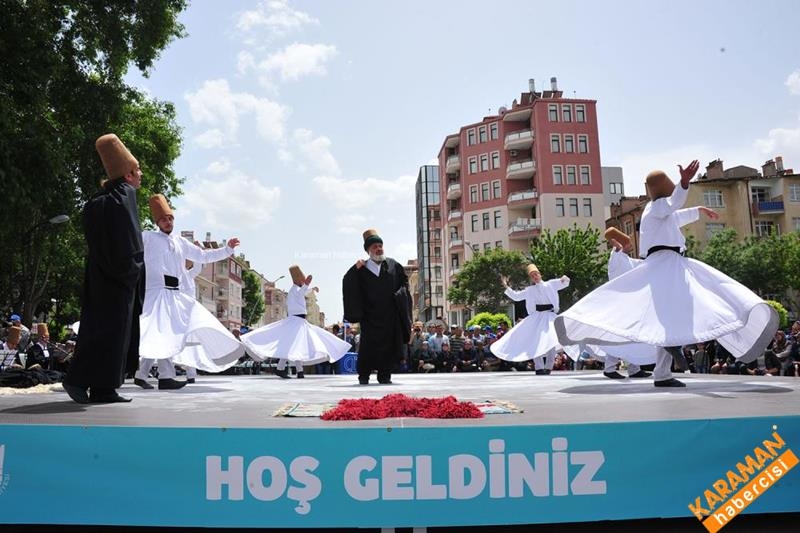 HZ.Mevlana Temsili Törenle Karaman'dan Uğurlandı 5