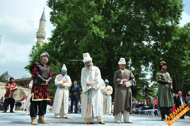 HZ.Mevlana Temsili Törenle Karaman'dan Uğurlandı 9