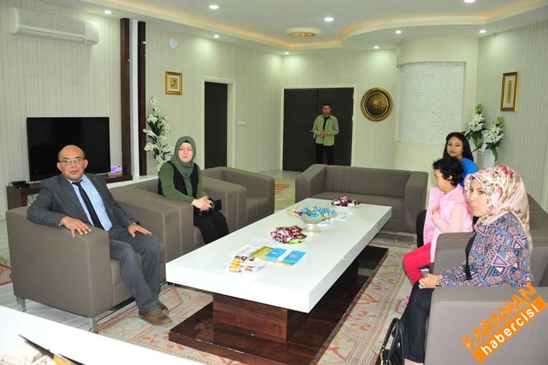 Özel Eğitim Uygulama Ve İş Uygulama Merkezi’nden Başkan Çalışkan’a Ziyar 1