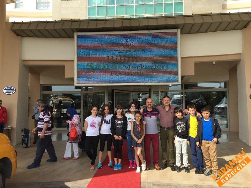 Karaman BİLSEM, Bilim ve Sanat Festivalinde 10