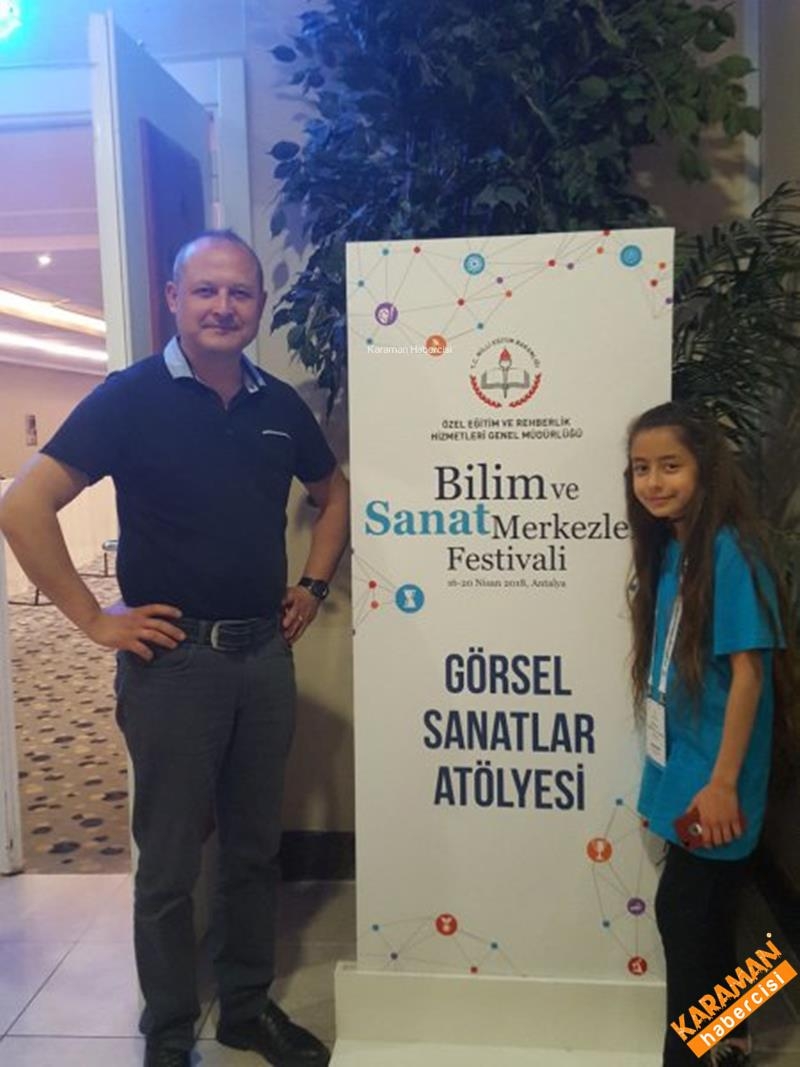 Karaman BİLSEM, Bilim ve Sanat Festivalinde 11