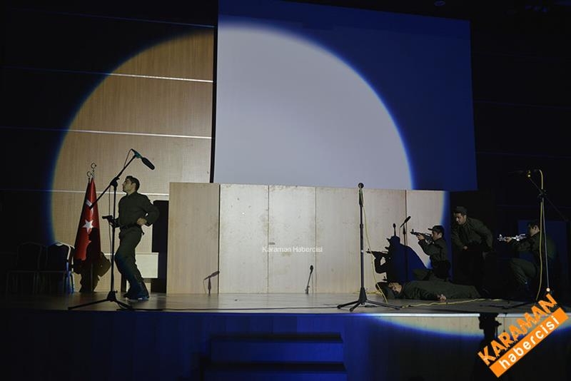 15 Temmuz İhanet Gecesi KMÜ’de Sahne Aldı 9