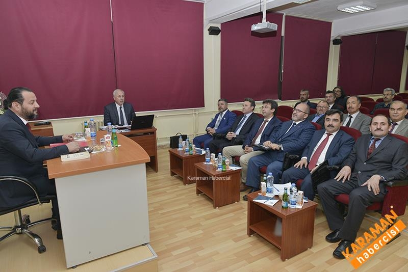 KMÜ Senatosu Ermenek'te Toplandı 1