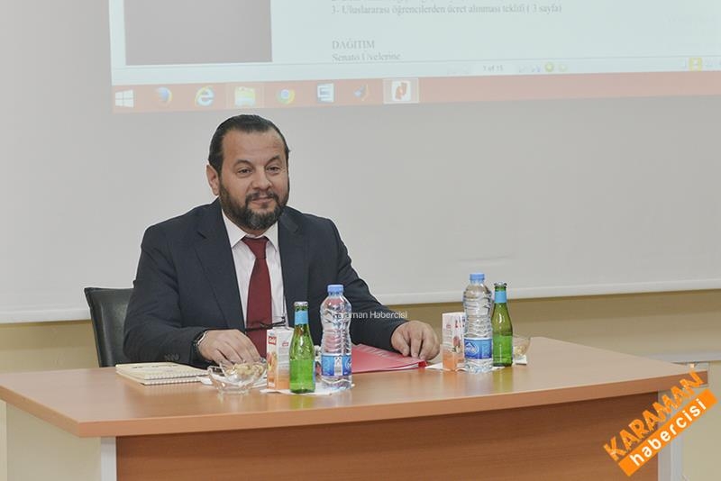 KMÜ Senatosu Ermenek'te Toplandı 2