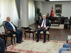 İskarder Başkanından Vali Meral’e Ziyaret