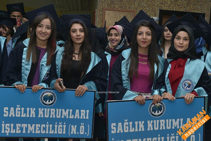 Ermenek Meslek Yüksekokulunda Mezuniyet Coşkusu 11