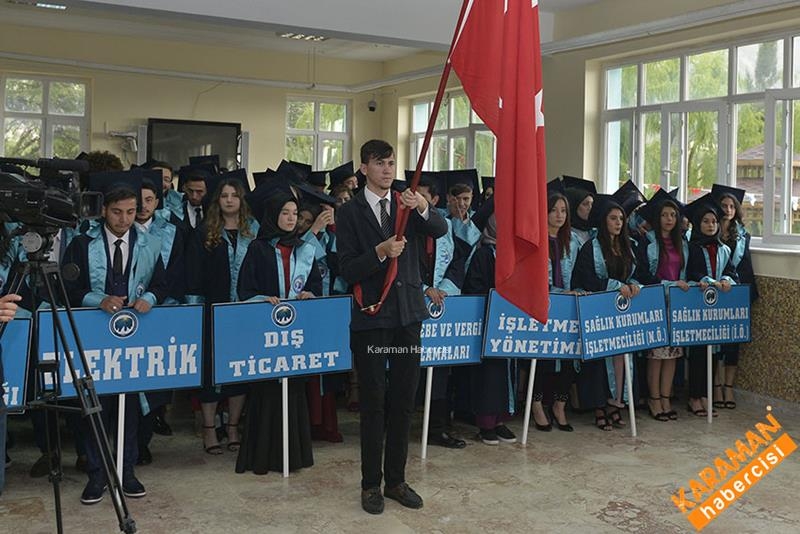 Ermenek Meslek Yüksekokulunda Mezuniyet Coşkusu 15