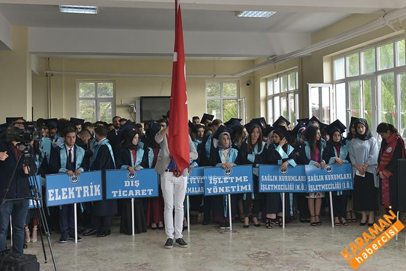 Ermenek Meslek Yüksekokulunda Mezuniyet Coşkusu 20