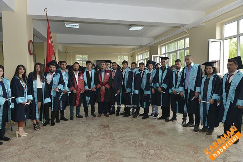 Ermenek Meslek Yüksekokulunda Mezuniyet Coşkusu 31