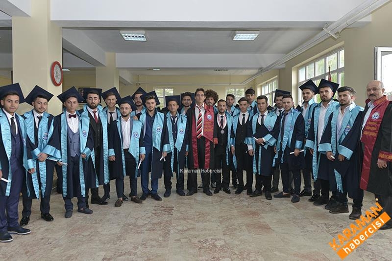 Ermenek Meslek Yüksekokulunda Mezuniyet Coşkusu 32
