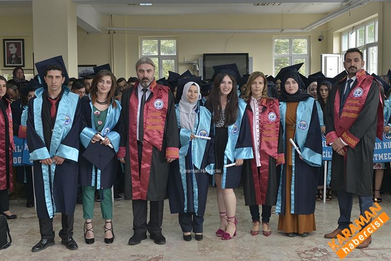 Ermenek Meslek Yüksekokulunda Mezuniyet Coşkusu 34