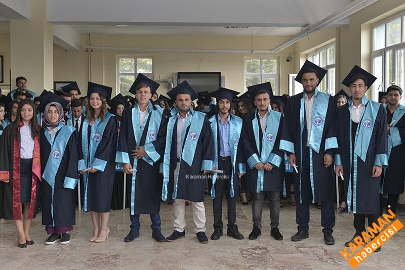 Ermenek Meslek Yüksekokulunda Mezuniyet Coşkusu 35