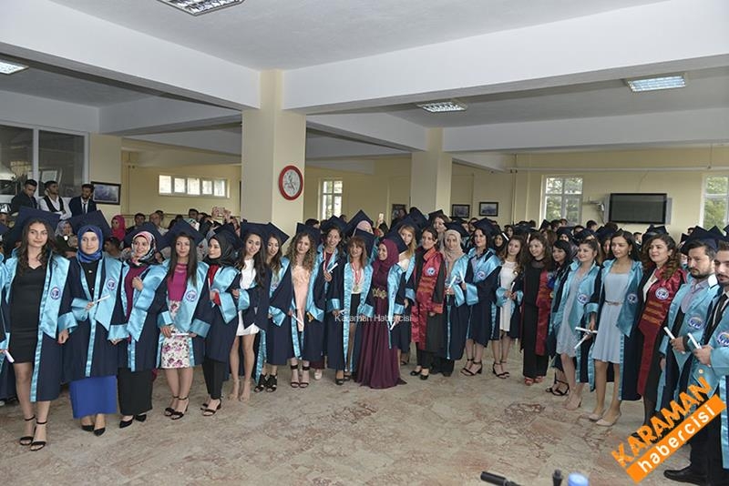 Ermenek Meslek Yüksekokulunda Mezuniyet Coşkusu 37