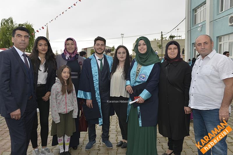 Ermenek Meslek Yüksekokulunda Mezuniyet Coşkusu 43