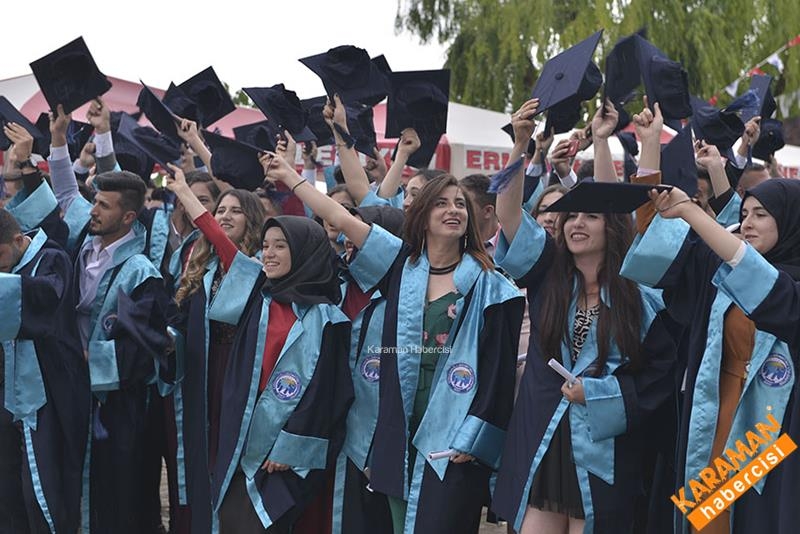 Ermenek Meslek Yüksekokulunda Mezuniyet Coşkusu 44