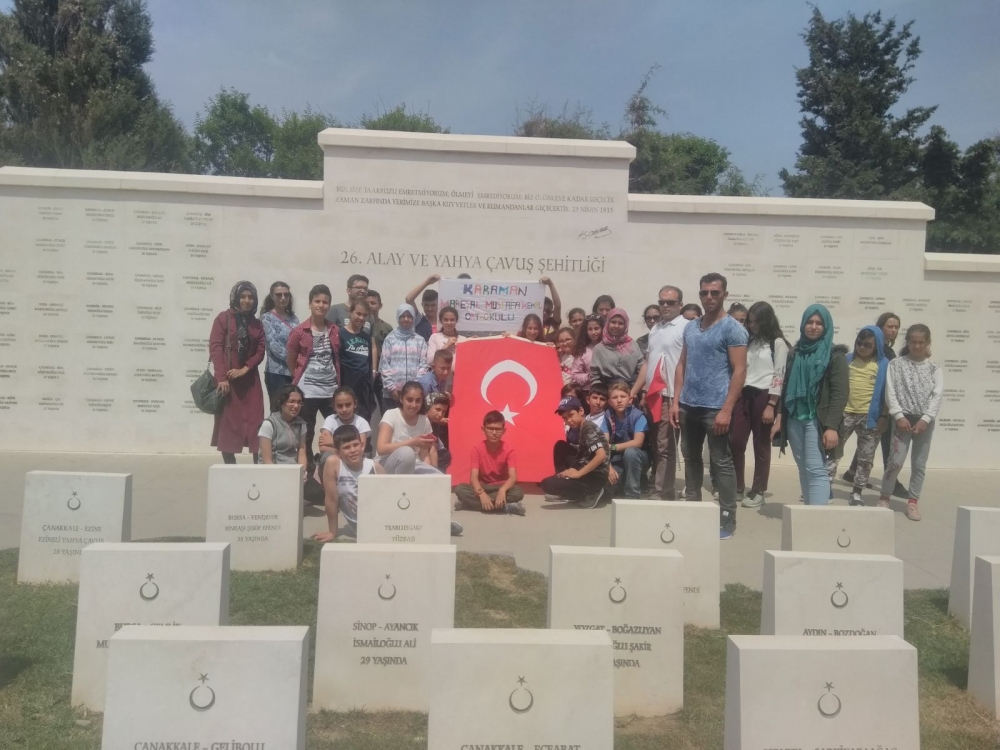 Mareşal Mustafa Kemal Ortaokulu Çanakkale Gezisi 2