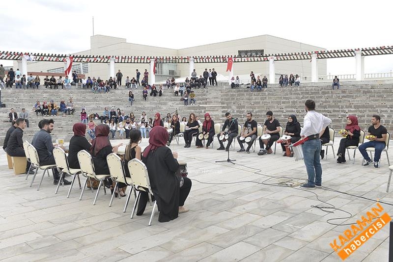 KMÜ'de Ritim Gösterisi 4