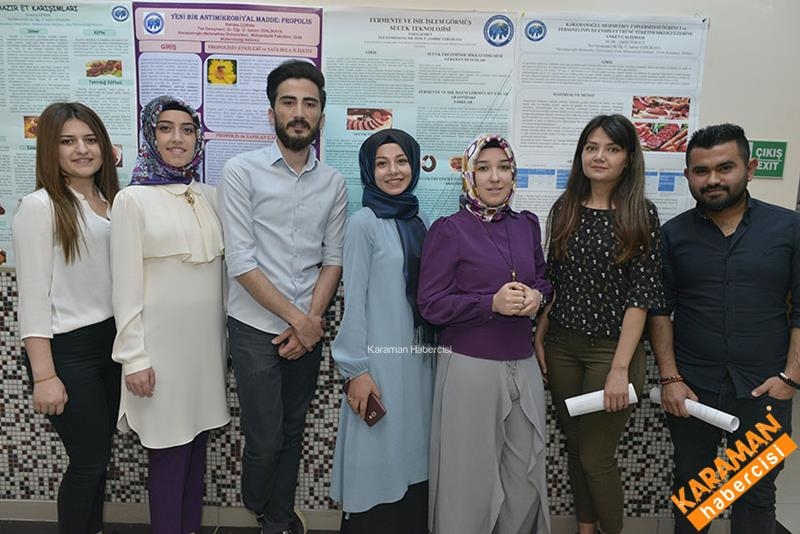 Gıda Mühendisliği Öğrencileri Projelerini Seriledi 11