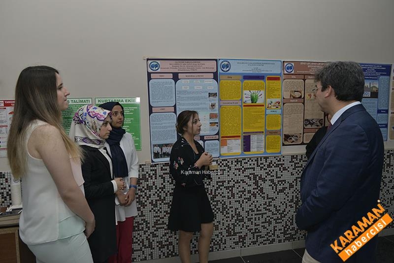 Gıda Mühendisliği Öğrencileri Projelerini Seriledi 4