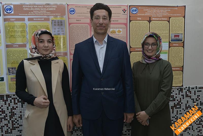 Gıda Mühendisliği Öğrencileri Projelerini Seriledi 7