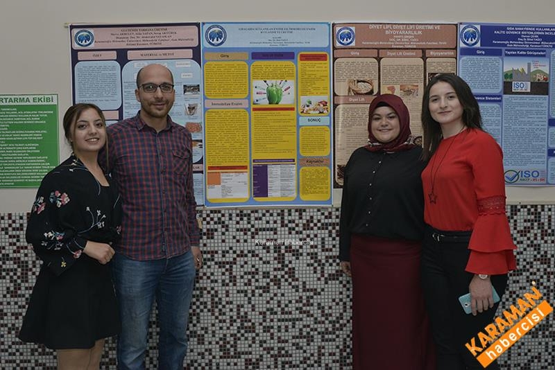 Gıda Mühendisliği Öğrencileri Projelerini Seriledi 9