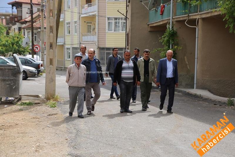 Başkan Çalışkan Abbas Mahallesi'nde İncelemede Bulundu 2