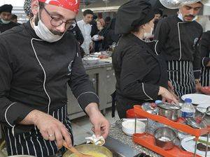 Aşçılık Öğrencileri Final Sınavında Hünerlerini Sergilediler