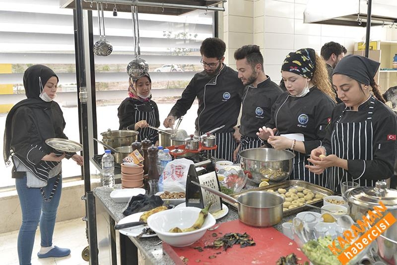 Aşçılık Öğrencileri Final Sınavında Hünerlerini Sergilediler 11