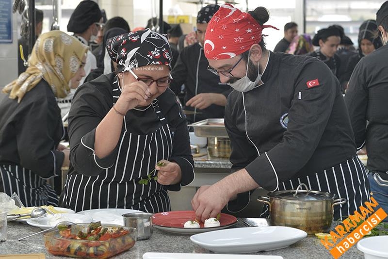 Aşçılık Öğrencileri Final Sınavında Hünerlerini Sergilediler 12