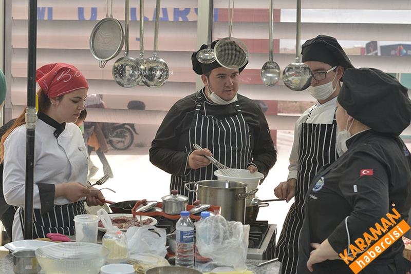 Aşçılık Öğrencileri Final Sınavında Hünerlerini Sergilediler 4