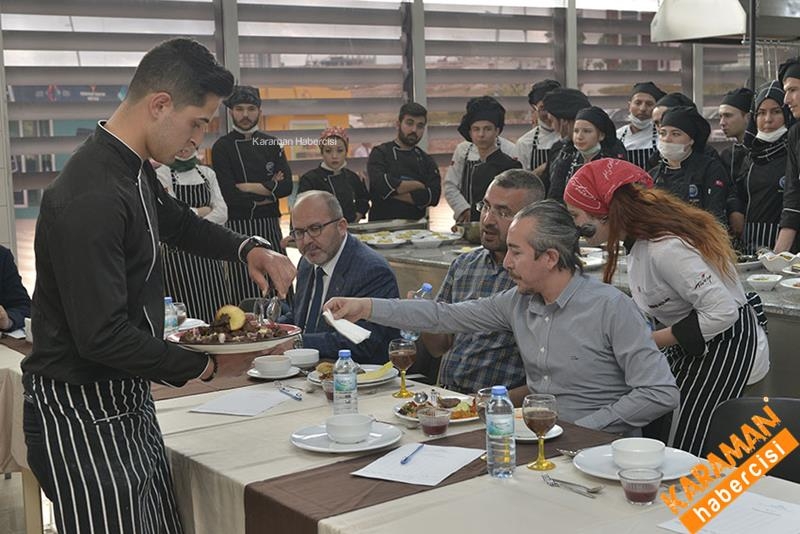 Aşçılık Öğrencileri Final Sınavında Hünerlerini Sergilediler 5