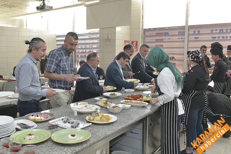 Aşçılık Öğrencileri Final Sınavında Hünerlerini Sergilediler 8