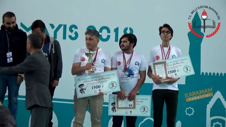 Robot yarışmasında Karaman’a 2 dalda ödül 2