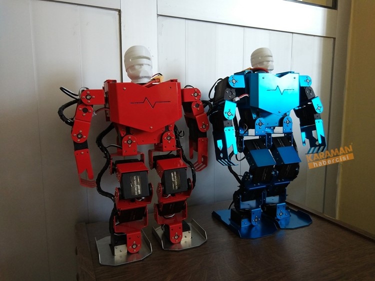 Robot yarışmasında Karaman’a 2 dalda ödül 6