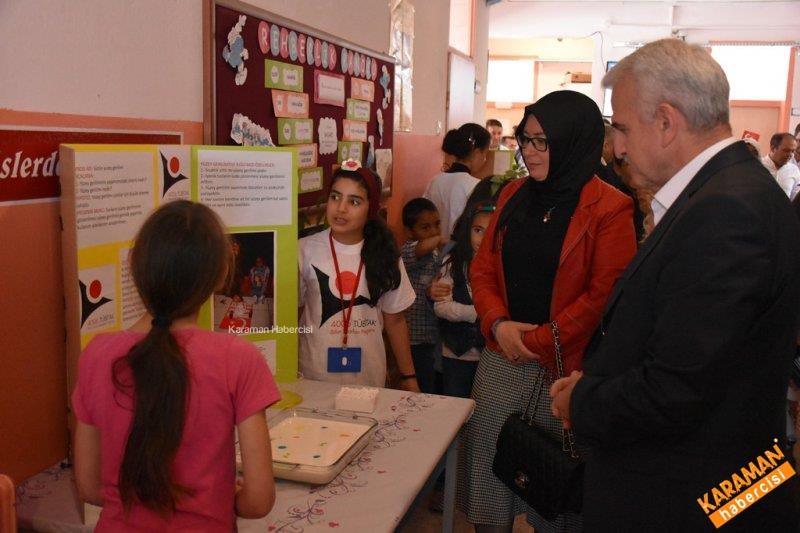 Öğrenciler TÜBİTAK Projelerini Sergiledi 1