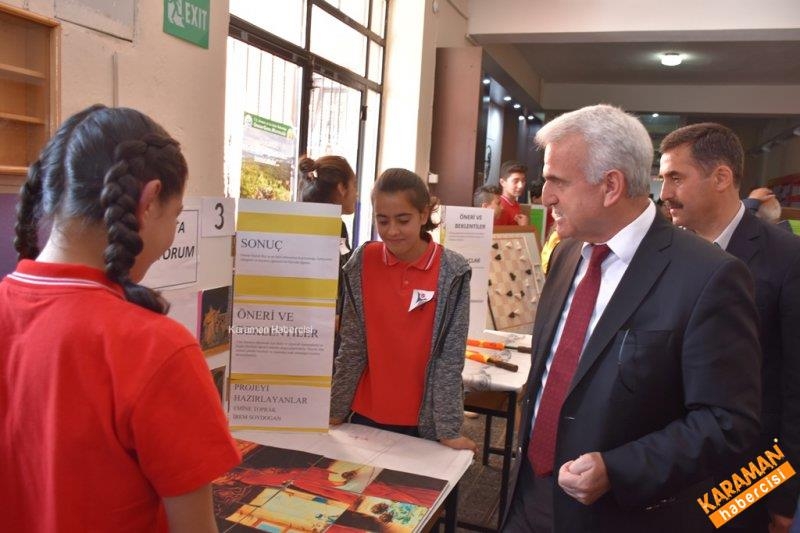 Öğrenciler TÜBİTAK Projelerini Sergiledi 10