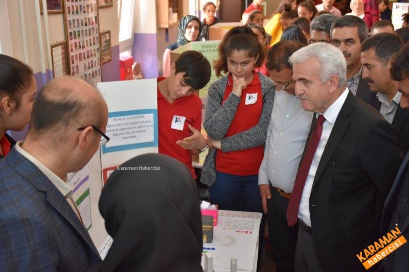 Öğrenciler TÜBİTAK Projelerini Sergiledi 11