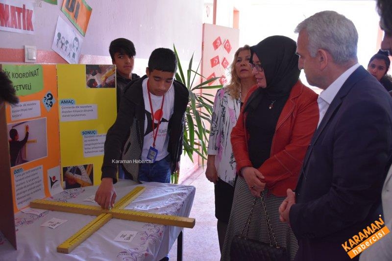 Öğrenciler TÜBİTAK Projelerini Sergiledi 3