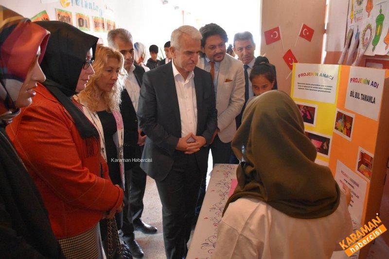 Öğrenciler TÜBİTAK Projelerini Sergiledi 4